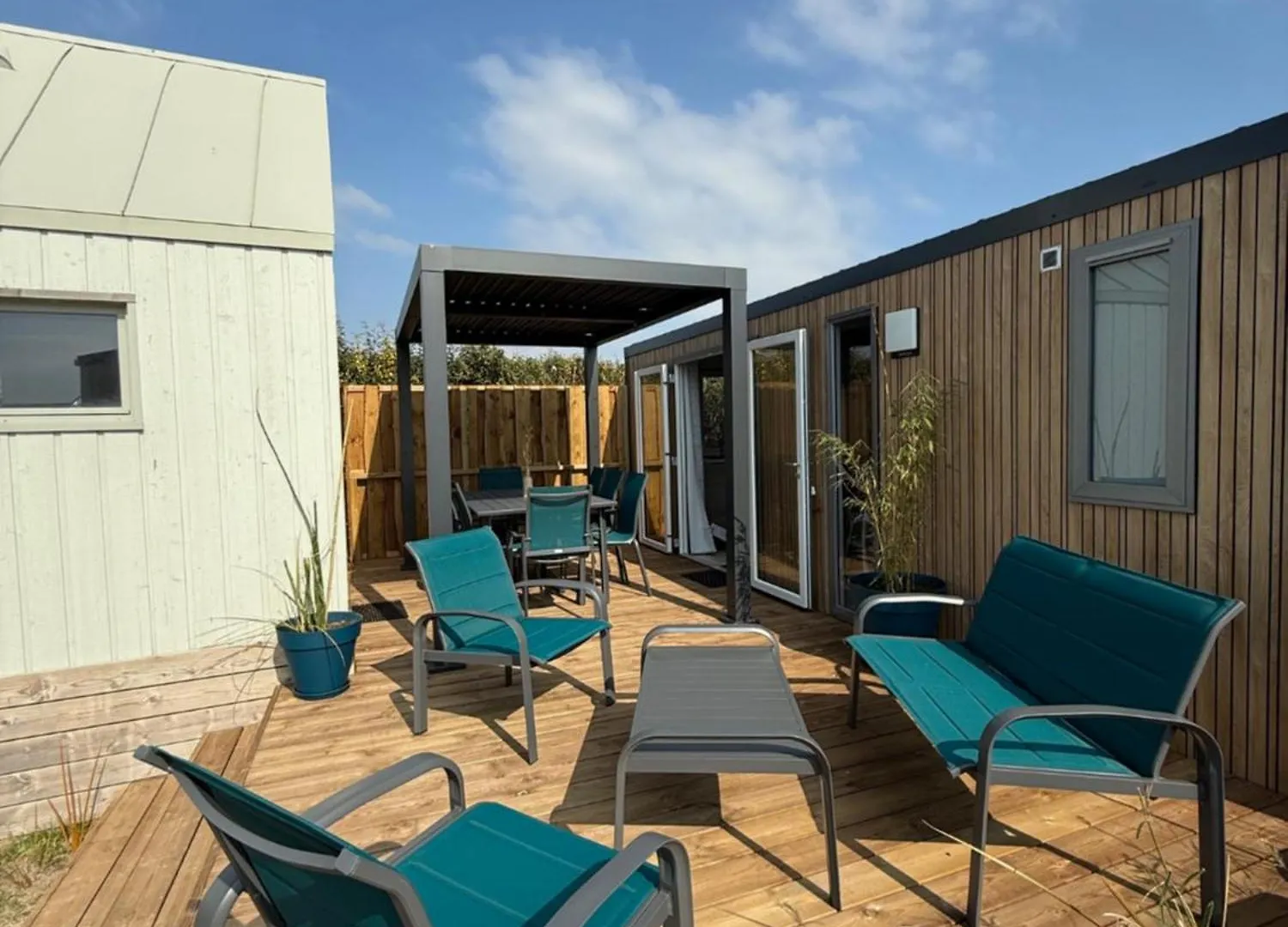 Ensemble Mobil Home Et Chalet Guilvinec
